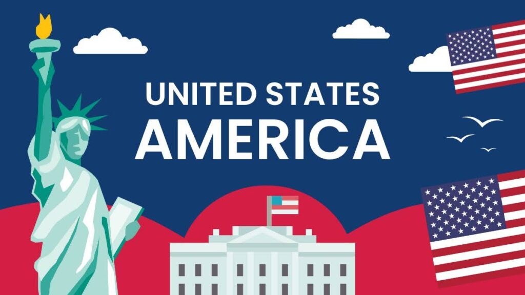 American flag and patriotic symbols representing U.S. immigration policy debates